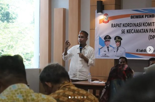 Rudianto Lallo Minta Komite Sekolah Bersinergi dengan Kepala Sekolah